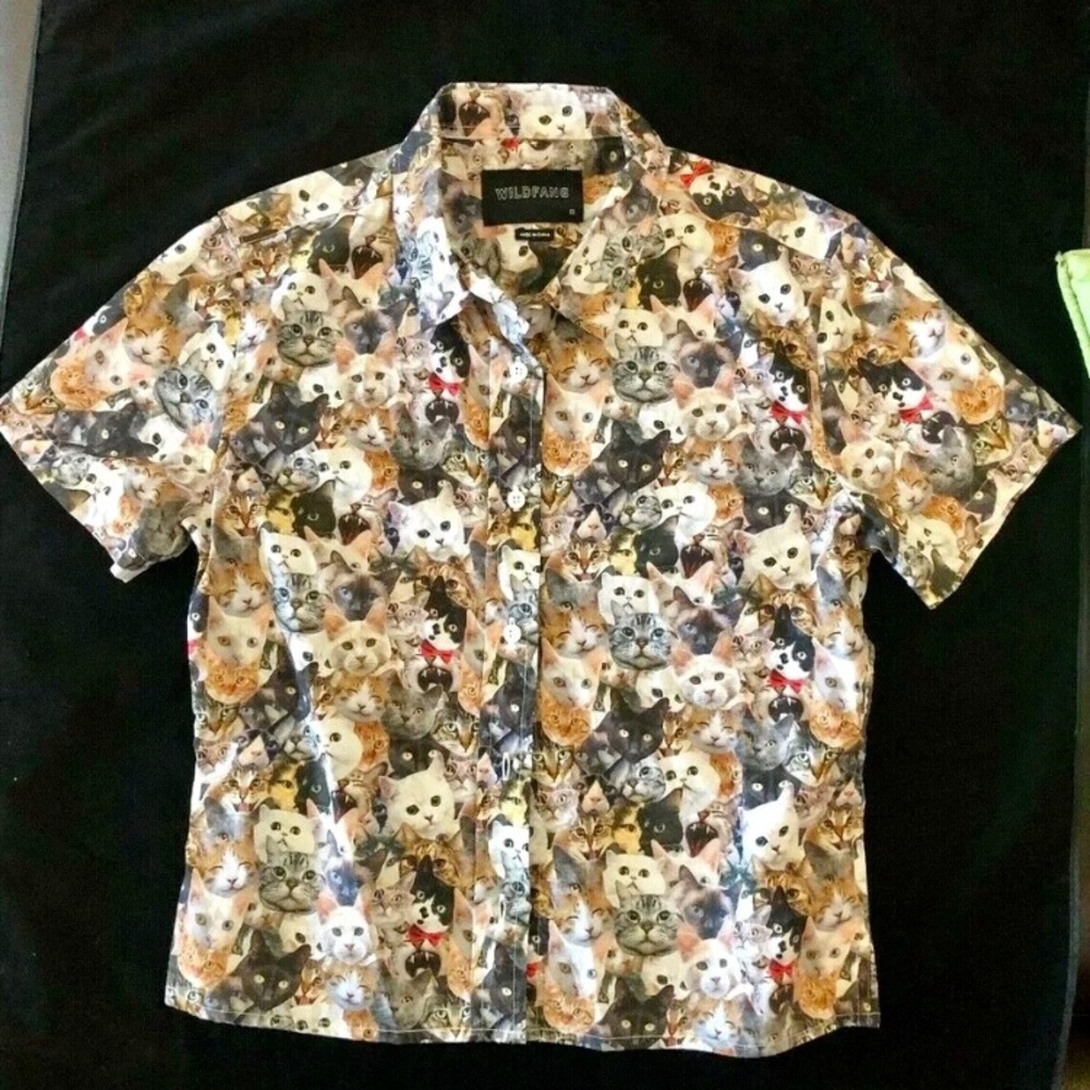 Wildfang Cat Shirt